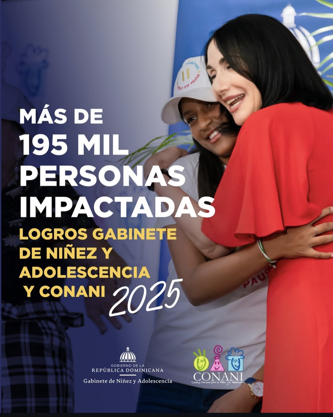 Gabinete de Niñez y Adolescencia impactó a más de 195 mil personas en 2025