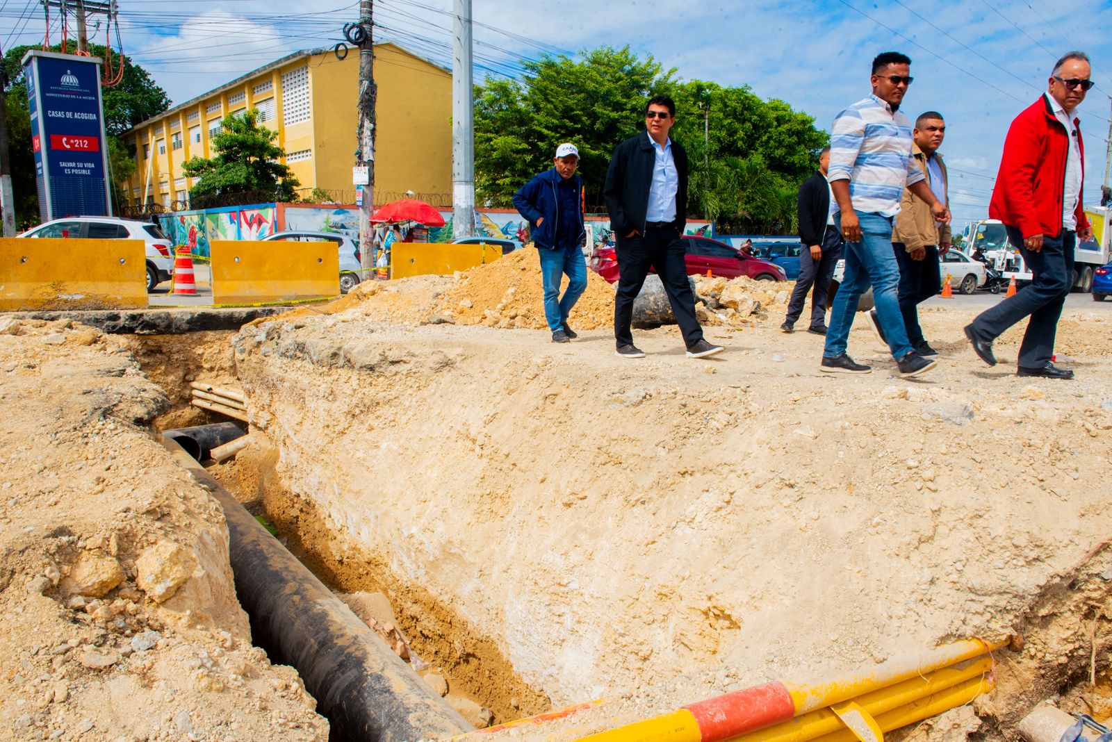Fellito Suberví anuncia que Acueducto Barrera de Salinidad beneficiará a cerca de dos millones de personas este mes