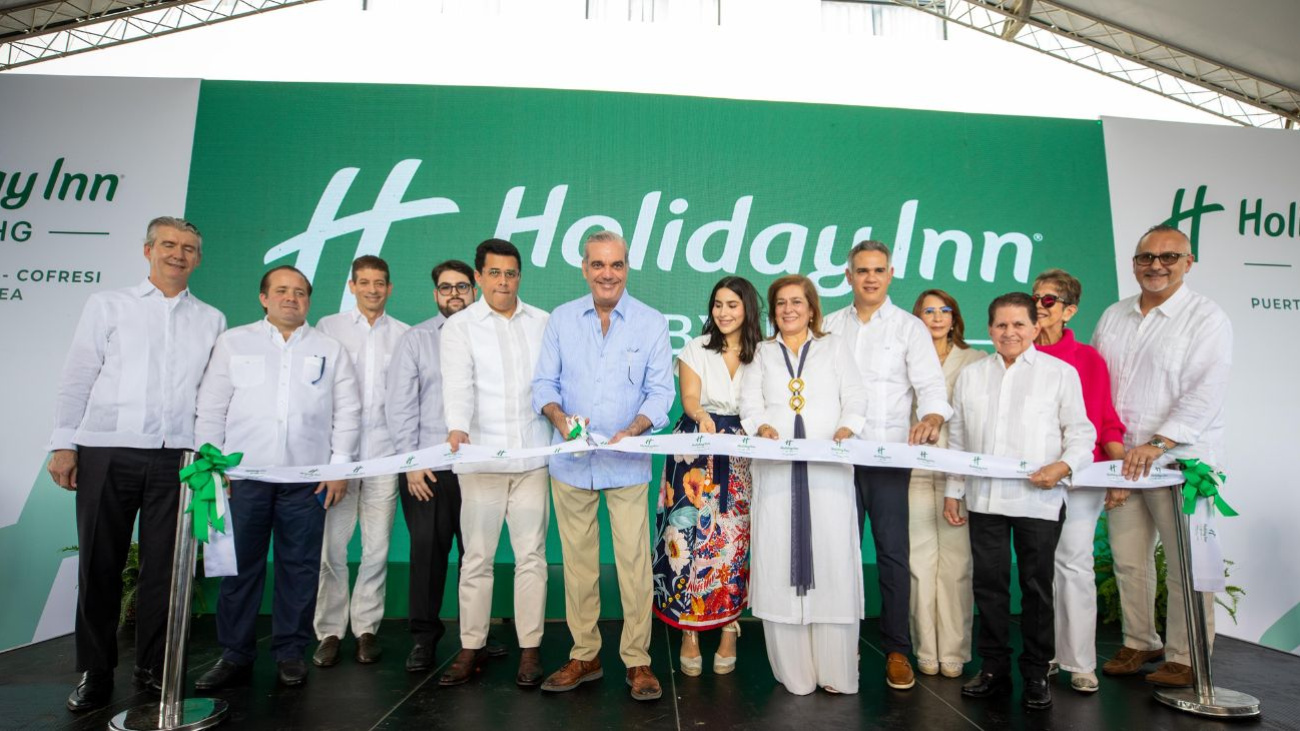 Presidente Abinader inaugura Hotel Holiday Inn en Puerto Plata con inversión de US$26 millones