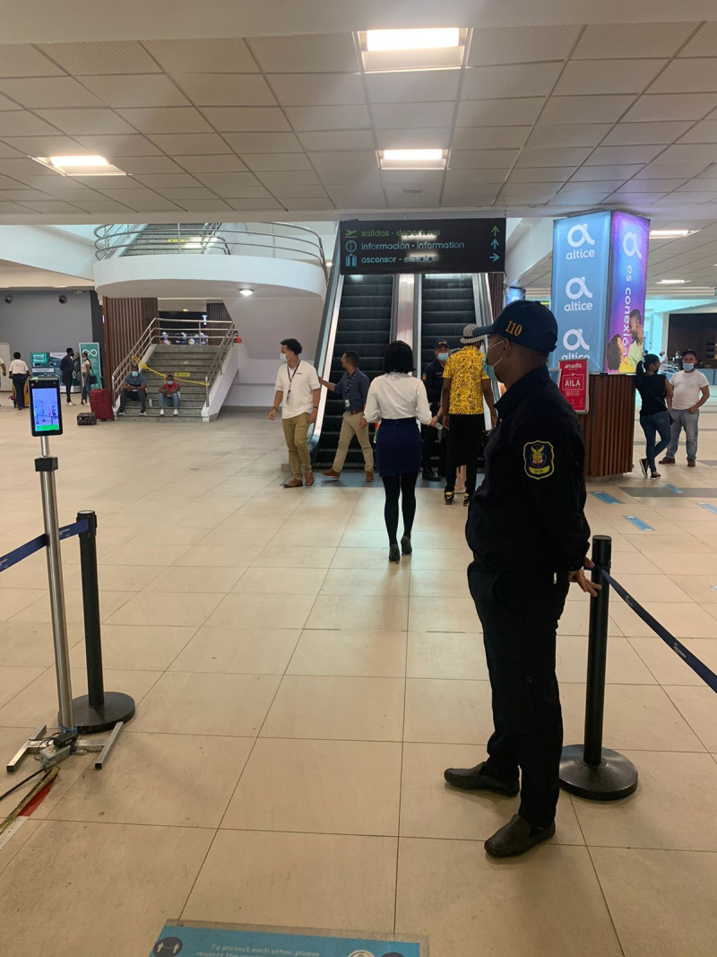 RD refuerza vigilancia en aeropuertos y puertos ante alerta internacional de seguridad