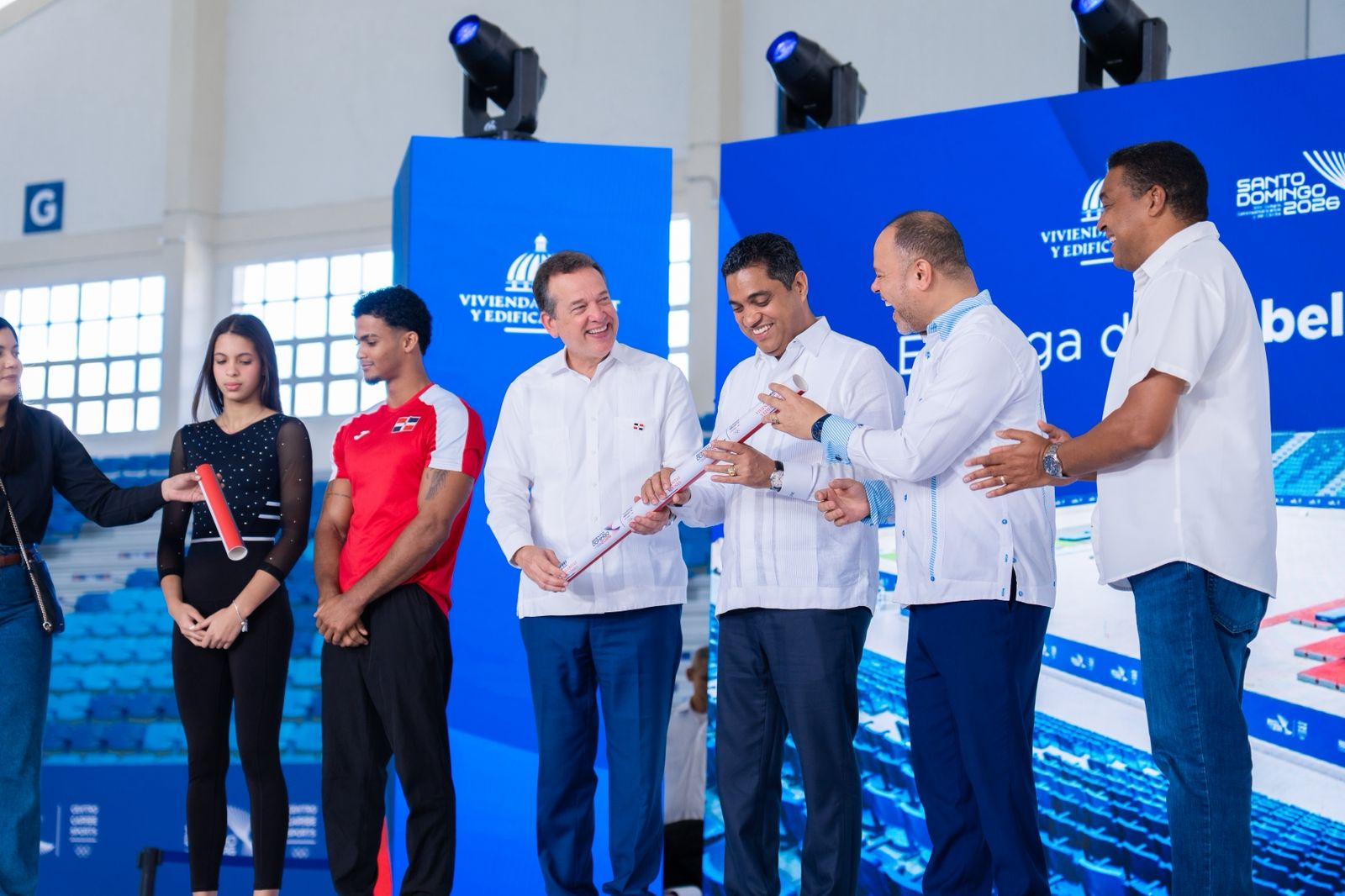 Entregan moderno Pabellón de Gimnasia para Juegos 2026 en Santo Domingo