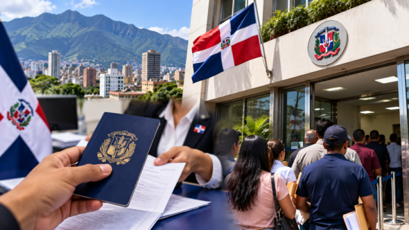 Consulado dominicano vuelve a operar en Caracas y reactiva trámites para la comunidad